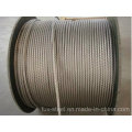 Cuerda de alambre de acero de filamento galvanizado y no galvanizado